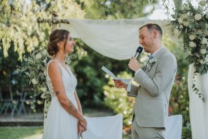 Freie Trauung in der Alster Au Hamburg