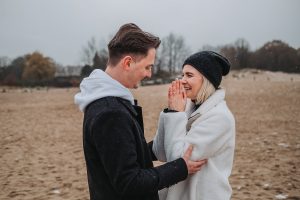 Verlobungsshooting in den Boberger Dünen